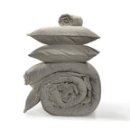 Σετ Παπλωματοθήκη Charisma Natural Collection 230X250 Mint Green